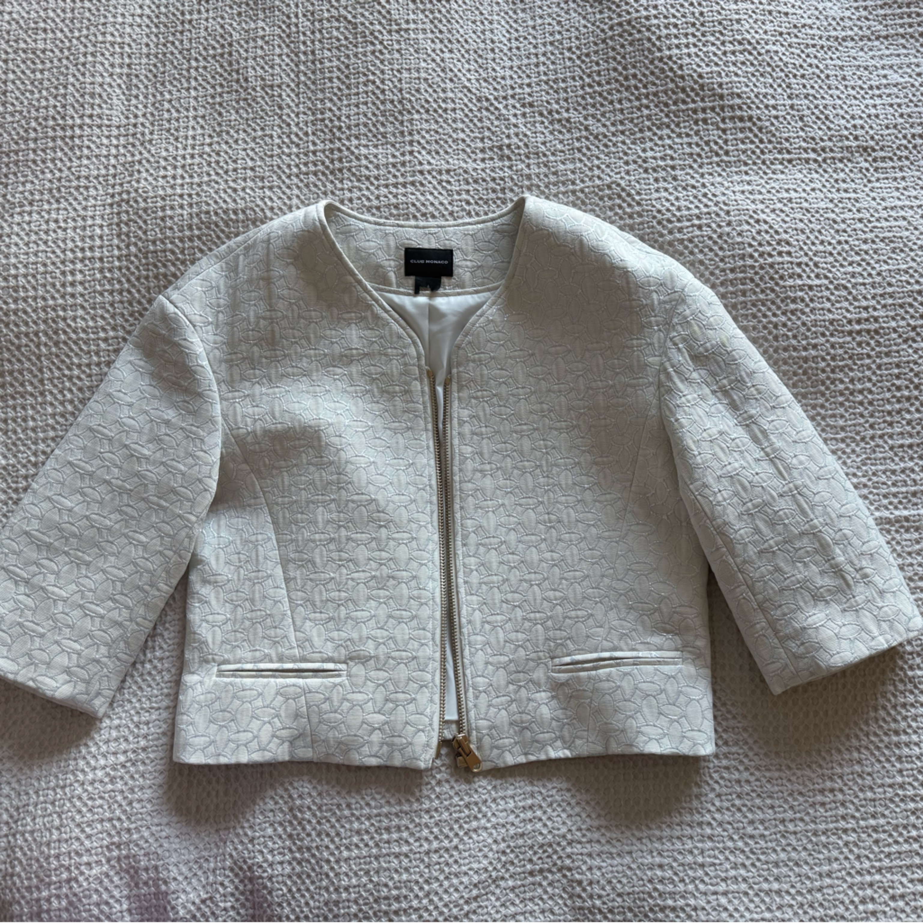 Club Monaco Cream Women's Blazer